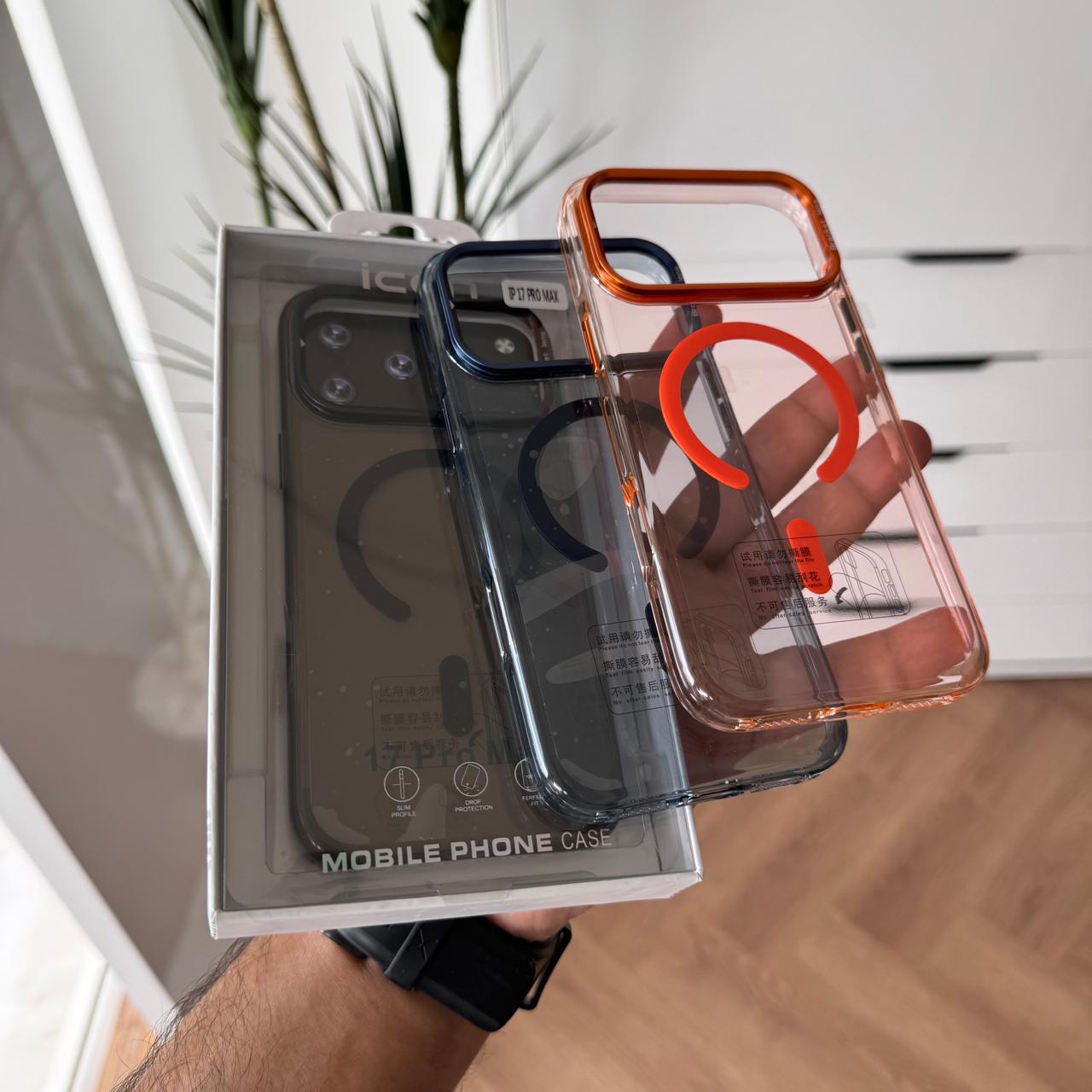 Bracket Lens Transparent MagSafe Metal Camera Stand Case(Code BLT74)