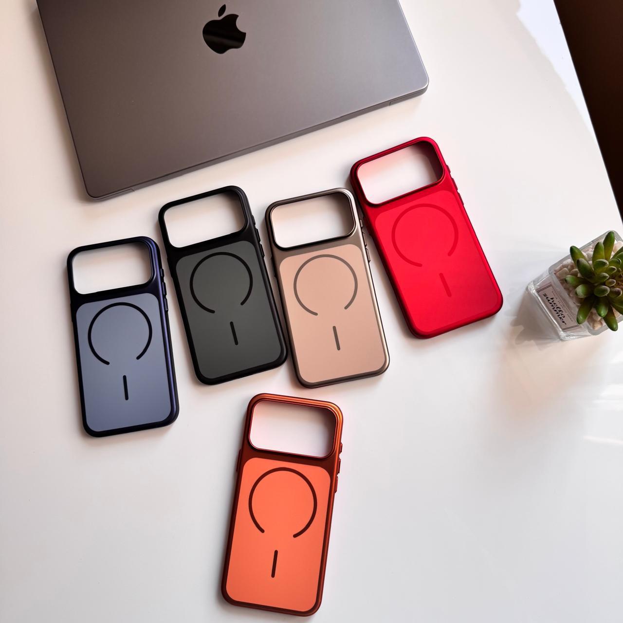Colored Acrylic Square Design MagSafe Case(Code CAS22)