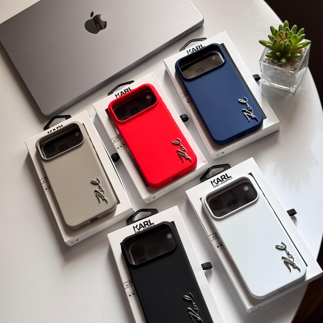 Karl Plain Silicone Case(Code KRL61)