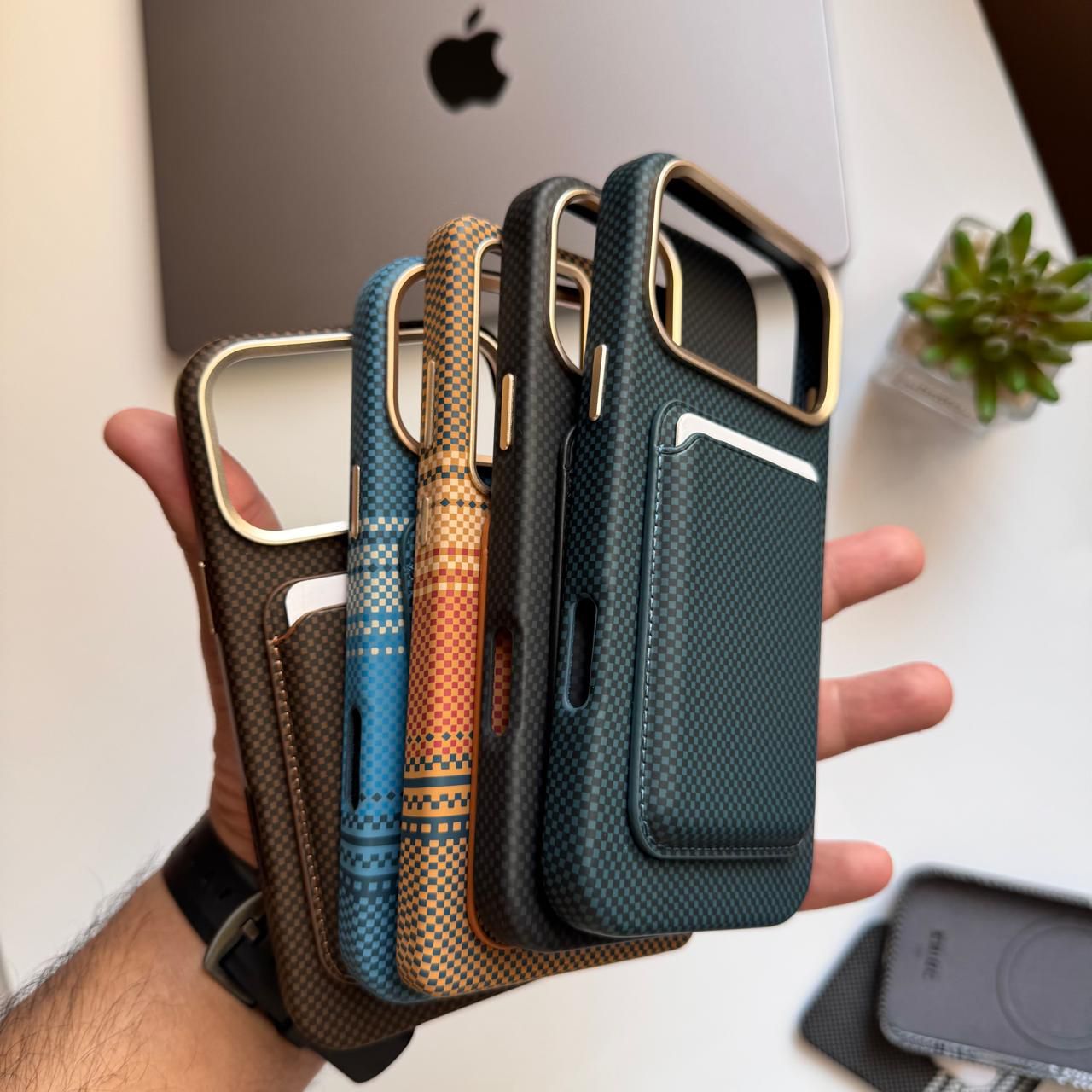 BIGC Carbon with Wallet MagSafe Case(Code BGC83)
