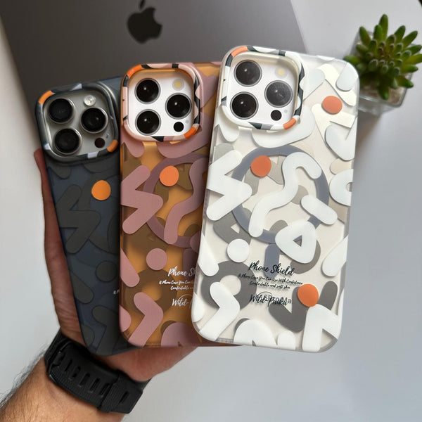Pure Light Sand Color MagSafe Case(Code LSP56)