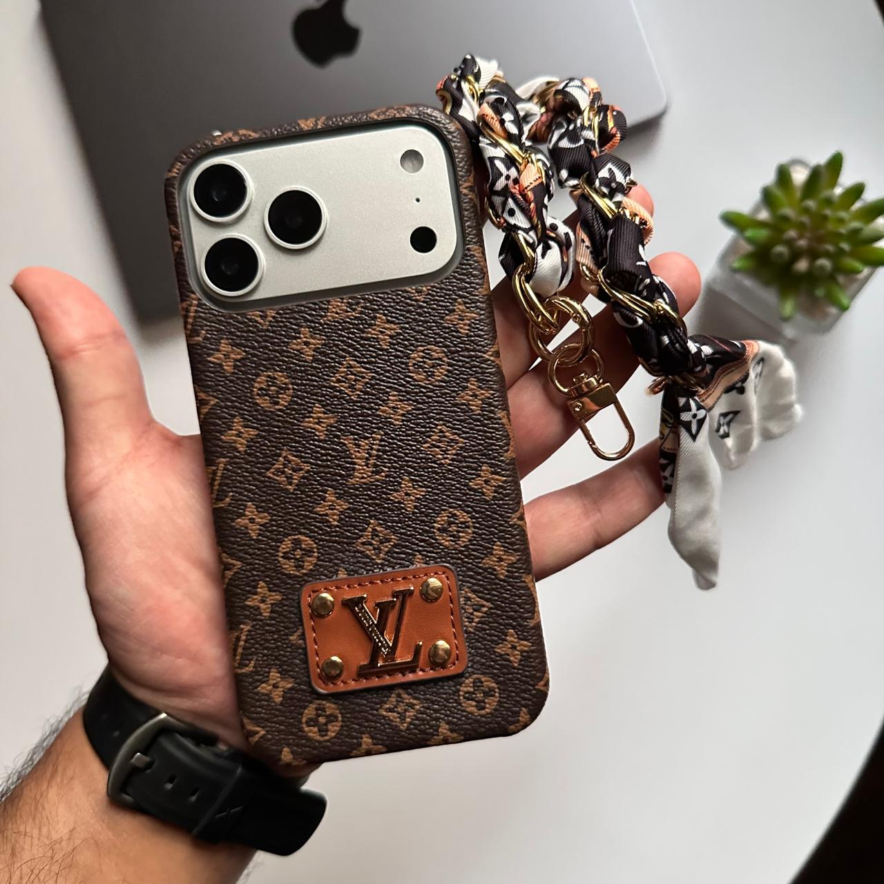 Fashion Leather Brand with lanyard(Code LGM66)
