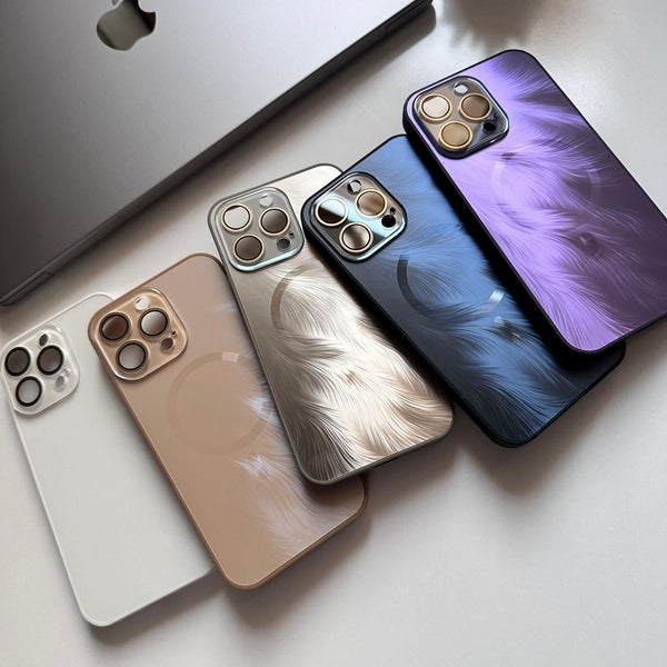Acrylic Reflection Leaves Design with Lens Protector Case(Code ACR59)