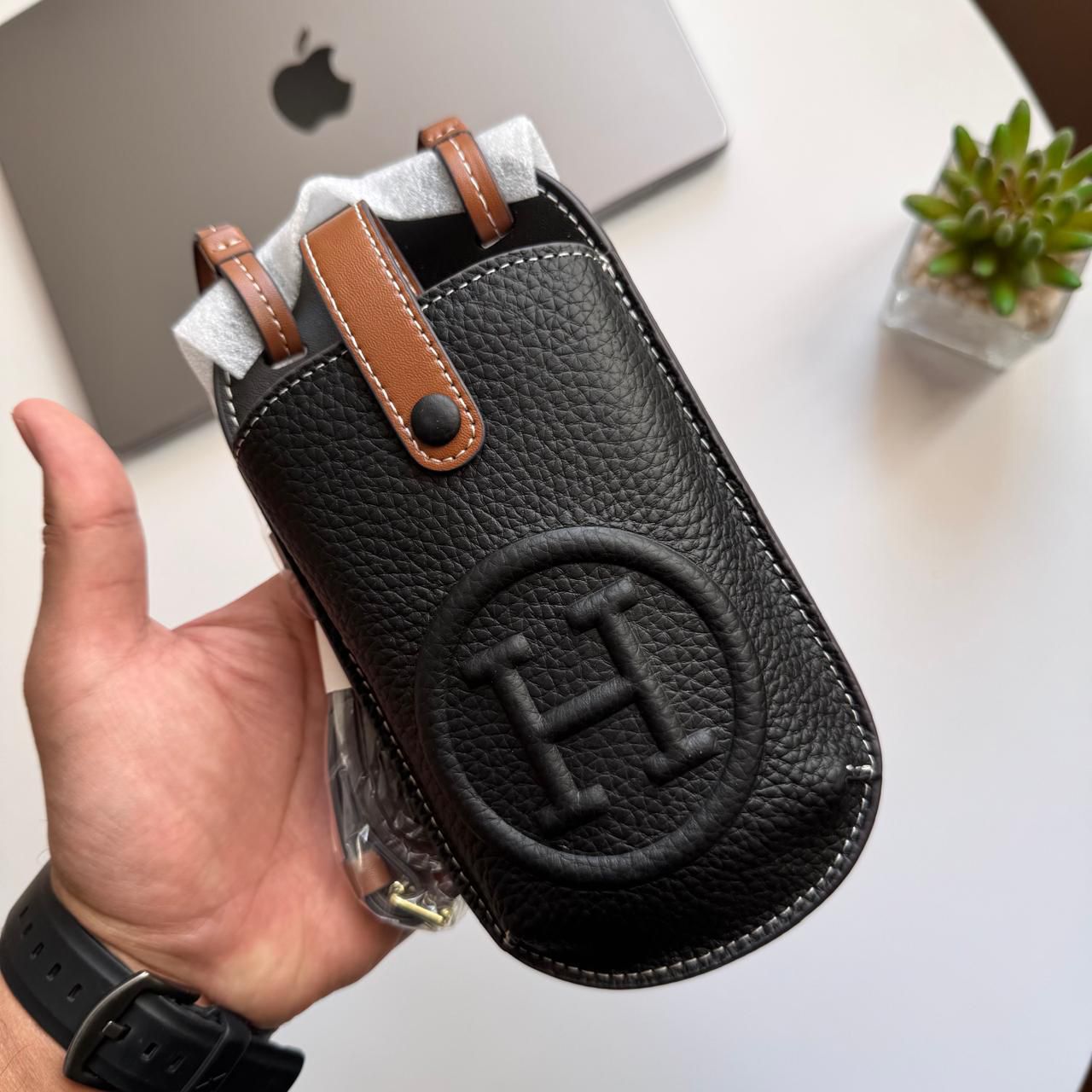 Hermes Leather Mobile Pocket(Code HLM82)