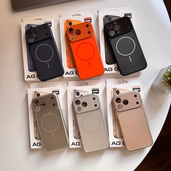 AG Glass Hard Slim-fit 17 Series Design MagSafe Case(Code AGG54)