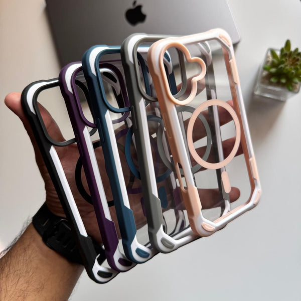 Anti-Shock Color Frame MagSafe Case (Code ASF39)