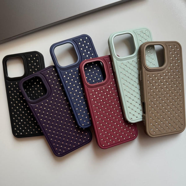 Basic Diamond Leather Case(Code DYM84)