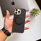 Basic Carbon Metal Stand MagSafe Case(Code BCM27)