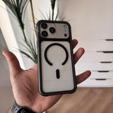 NY Colored Frame Transparent MagSafe Case(Code NYC33)