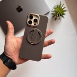 Lizan Frameless Carbon MagSafe with Pop-Socket Case(Code LZN64)