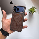 Snake Leather MagSafe 17 Design Case(Code SNK36)