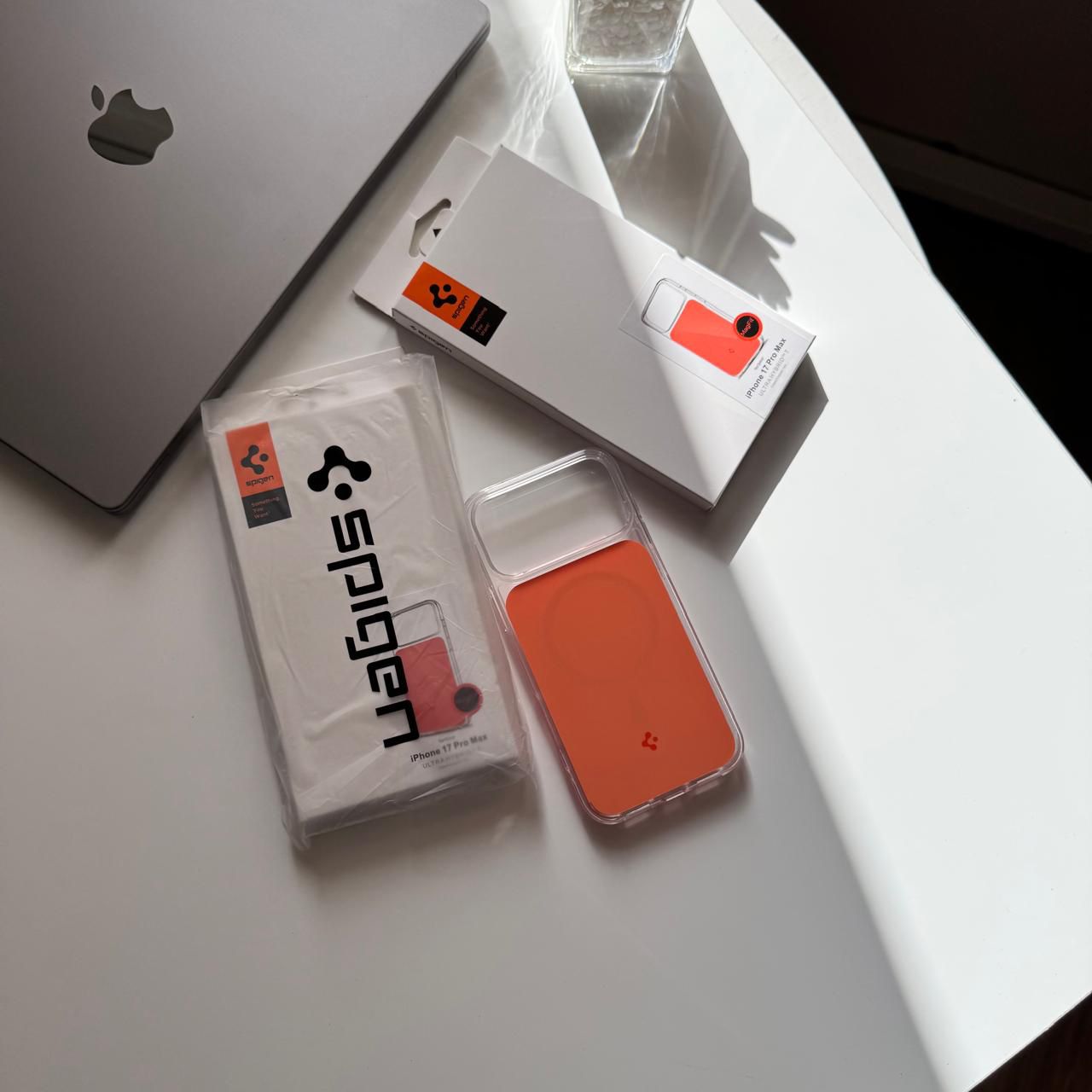 Spigen Ultra Hybrid Transparent Frame MagSafe Case(Code SPG77)