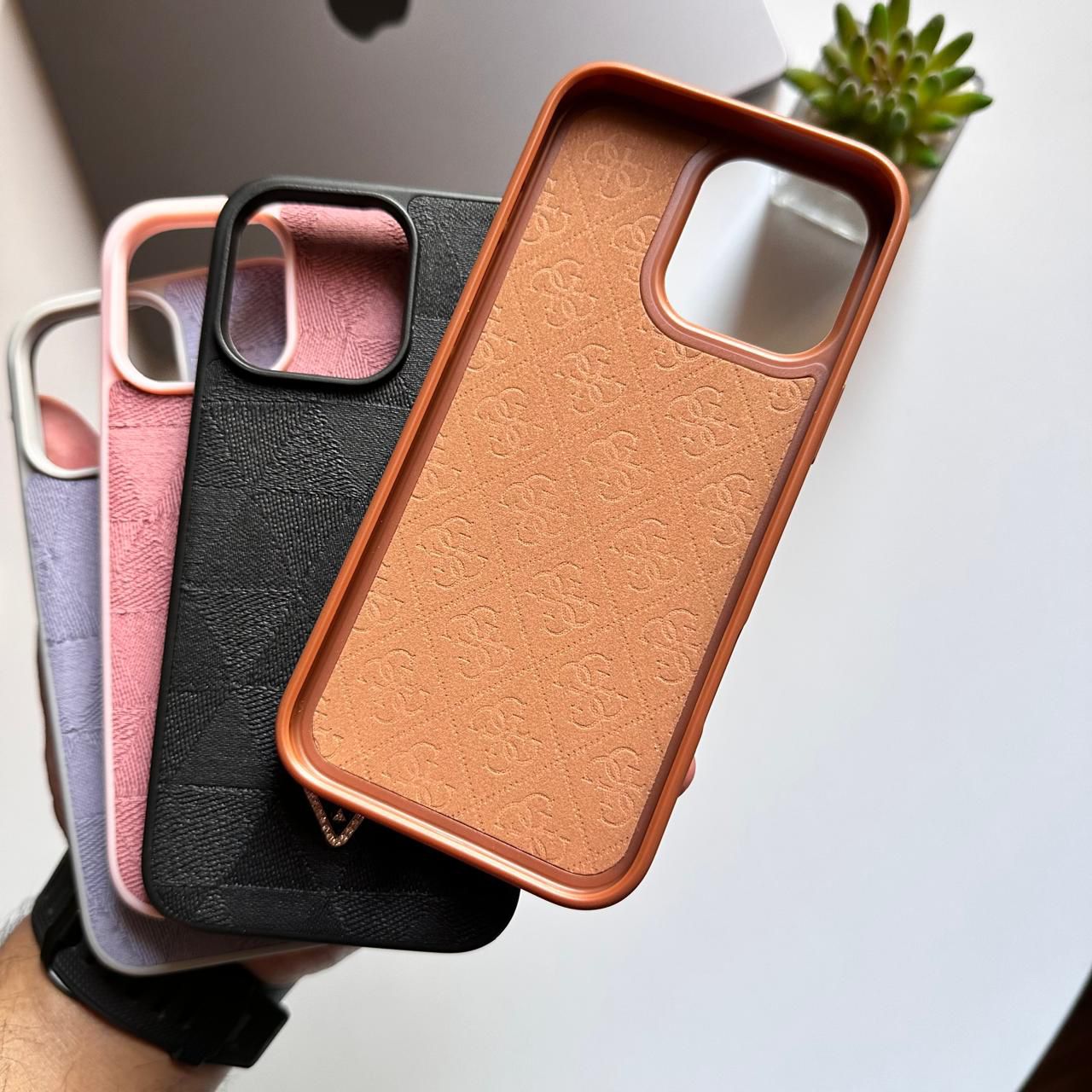 Brand G Leather & Canvas Case(Code GLC73)
