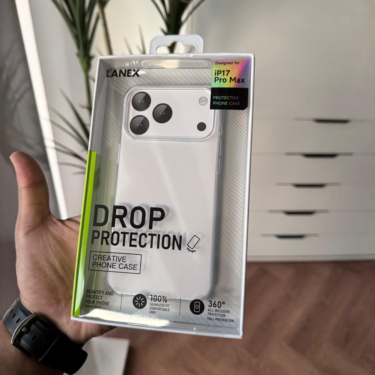 Lanex Transparent Silicone Case(Code LA880)
