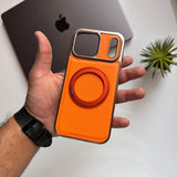 NY Leather MagSafe Stand Case(Code NLM46)