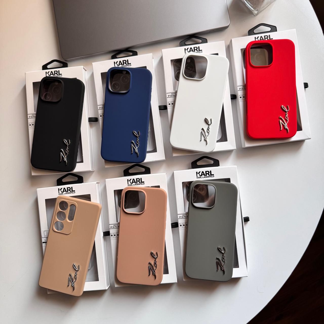 Karl Plain Silicone Case(Code KRL61)