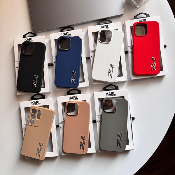 Karl Plain Silicone Case(Code KRL61)