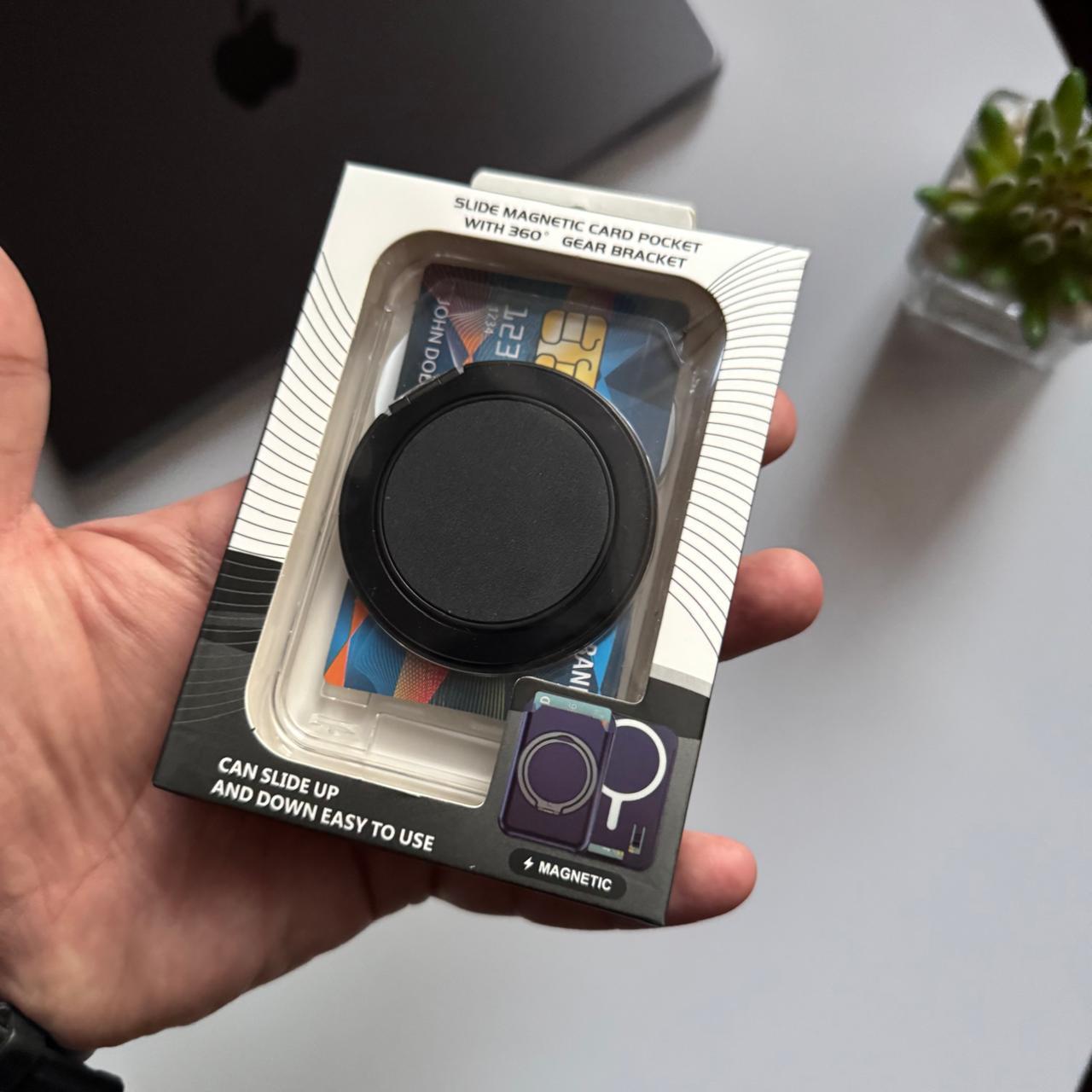Transparent 360 MagSafe Stand Wallet(Code TMW75)