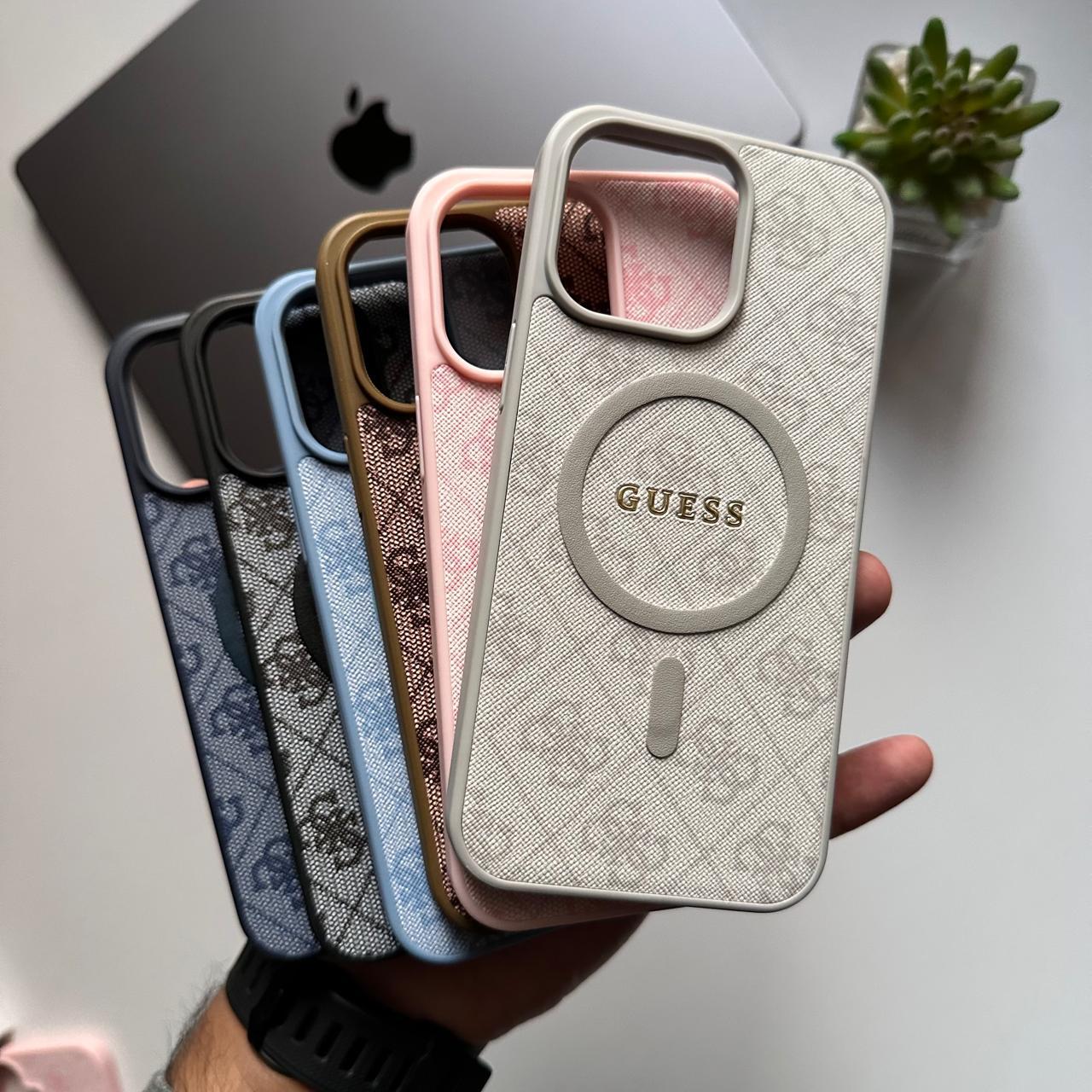 Guess Canvas MagSafe Case(Code GES84)