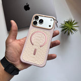 Snake Leather MagSafe 17 Design Case(Code SNK36)