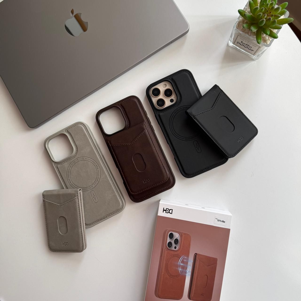 HDD Leather Wallet Stand Case(Code HDW55)
