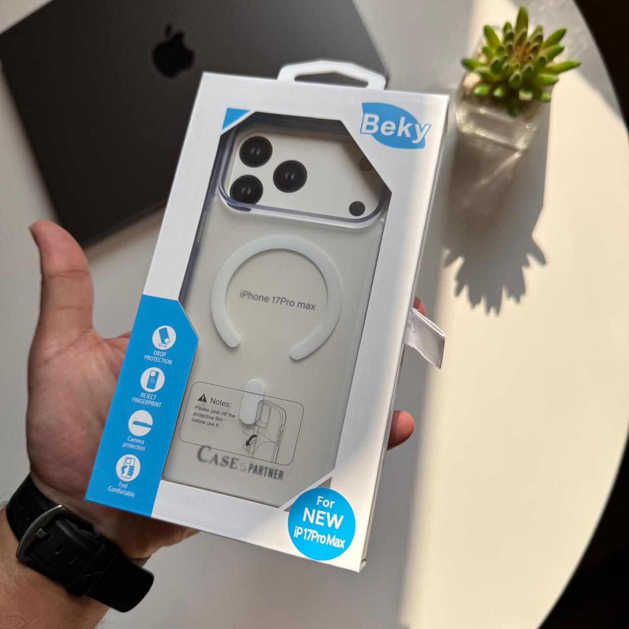 Beky Transparent Pure MagSafe Case(Code BKY52)