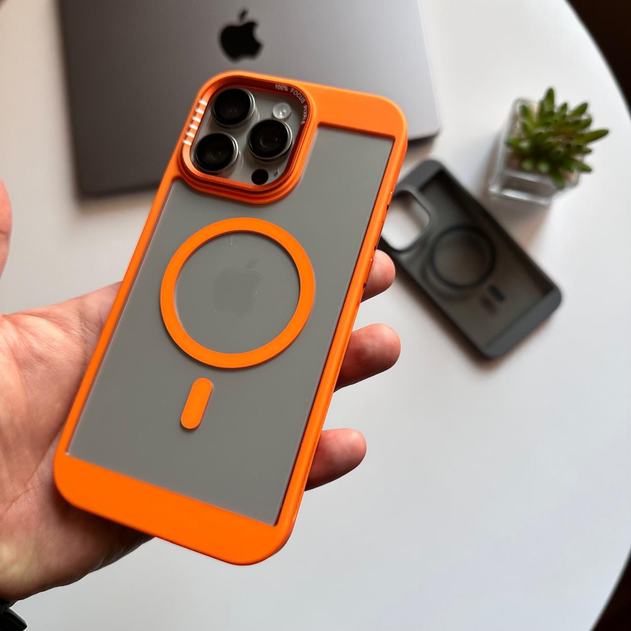Pure MagSafe with Metal Frame Camera Case(Code VMP9)