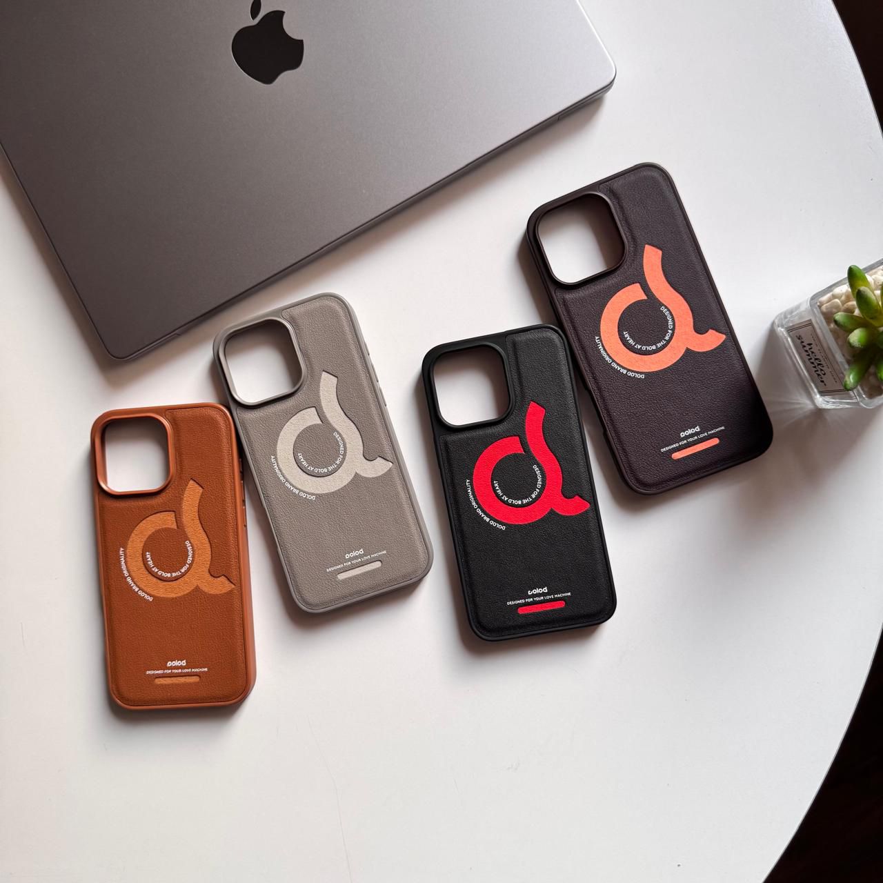 Dolod Basic Leather MagSafe Case(Code DLD73)