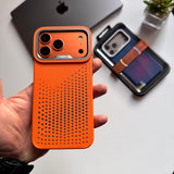 Kajsa MagSafe Leather Wavy Dots Case(Code WVD83)