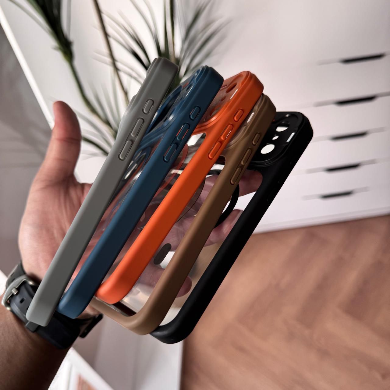 Transparent Defender Design MagSafe Case(Code TDF66)