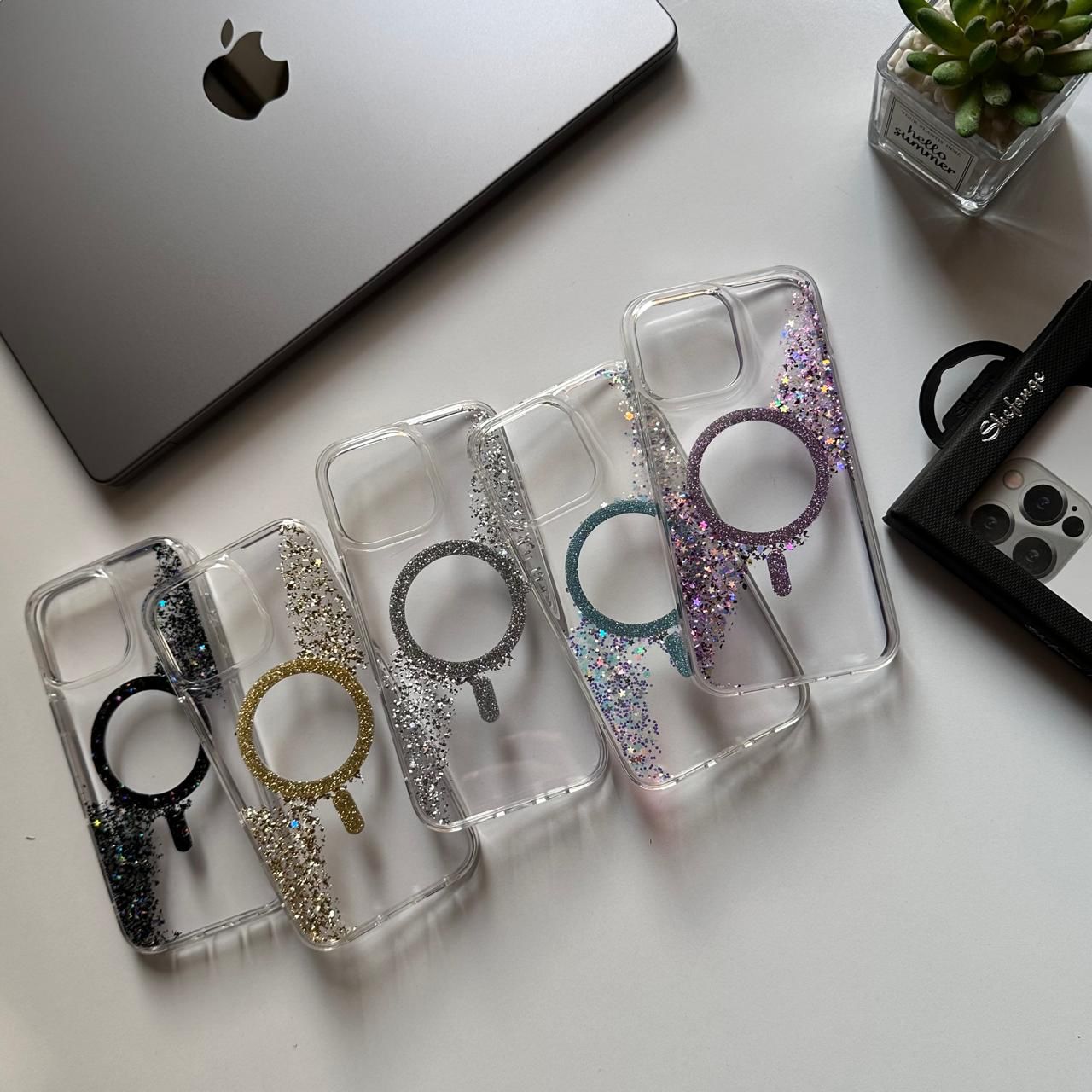 Shefange Luxury Glitter MagSafe Case (Code SFN75)
