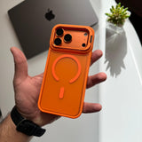 Pure Matte MagSafe with Metal Camera Stand Case(Code PMS70)