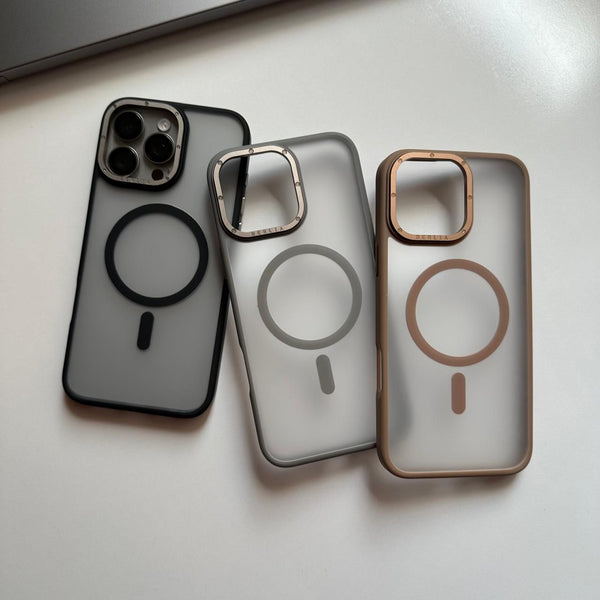 Berlia Pure Matte MagSafe Metal Camera Case(Code BRL97)