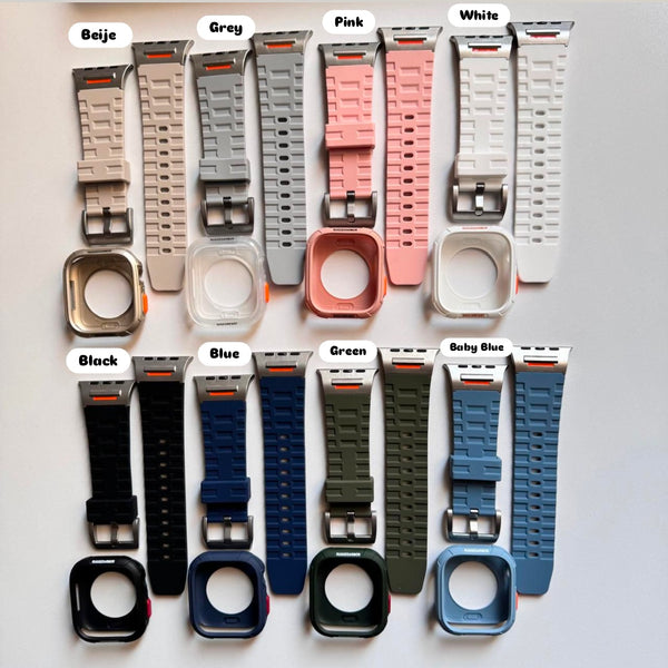 Silicone Set For Apple Watch Case(Code STA74)
