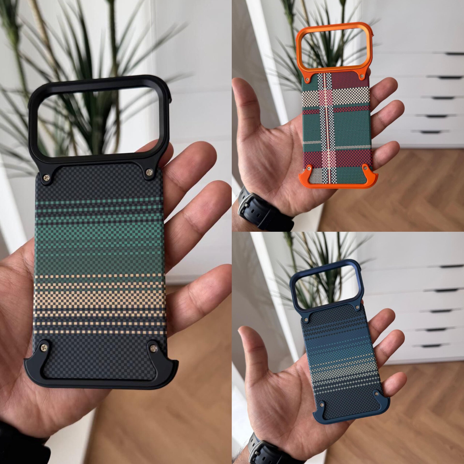 Acrylic like Metal Carbon Case(Code AMC33)