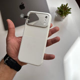 Silicone Triangle Camera Shape MagSafe Case(Code TRN16)
