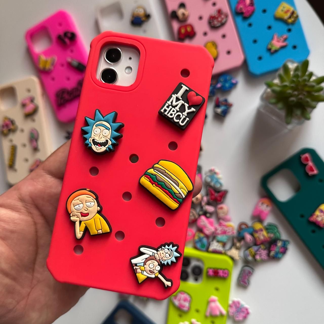 3D Silicone Pins Silicone Case (Code SPP57)