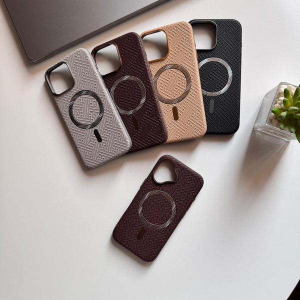 Maze Leather MagSafe Case(Code MEZ87)
