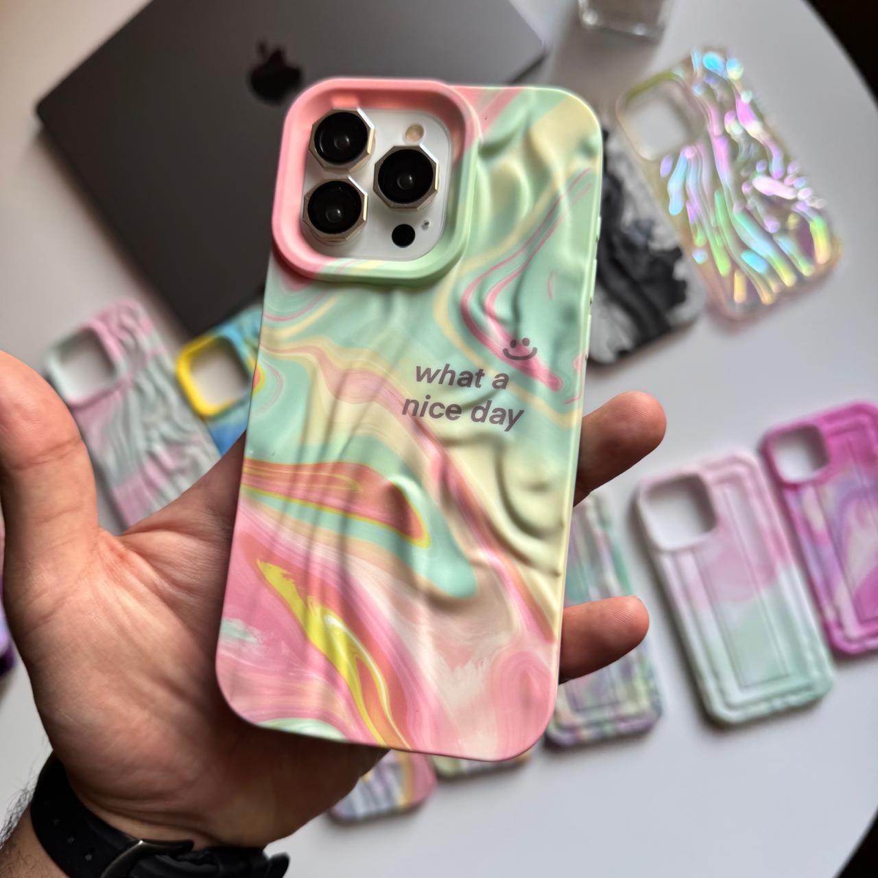 TPU Summer Marble Matte Case(Code ESH50)