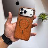 Snake Leather MagSafe 17 Design Case(Code SNK36)