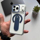 Pradı Trendy Transparent MagSafe Holder Case(Code PDR56)