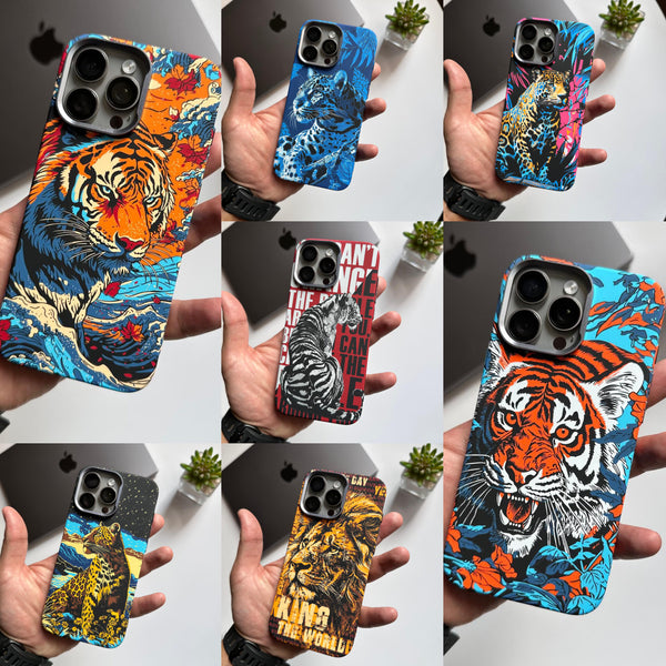 Tigers Acrylic Hard Slim Fit MagSafe Case(Code TYG65)