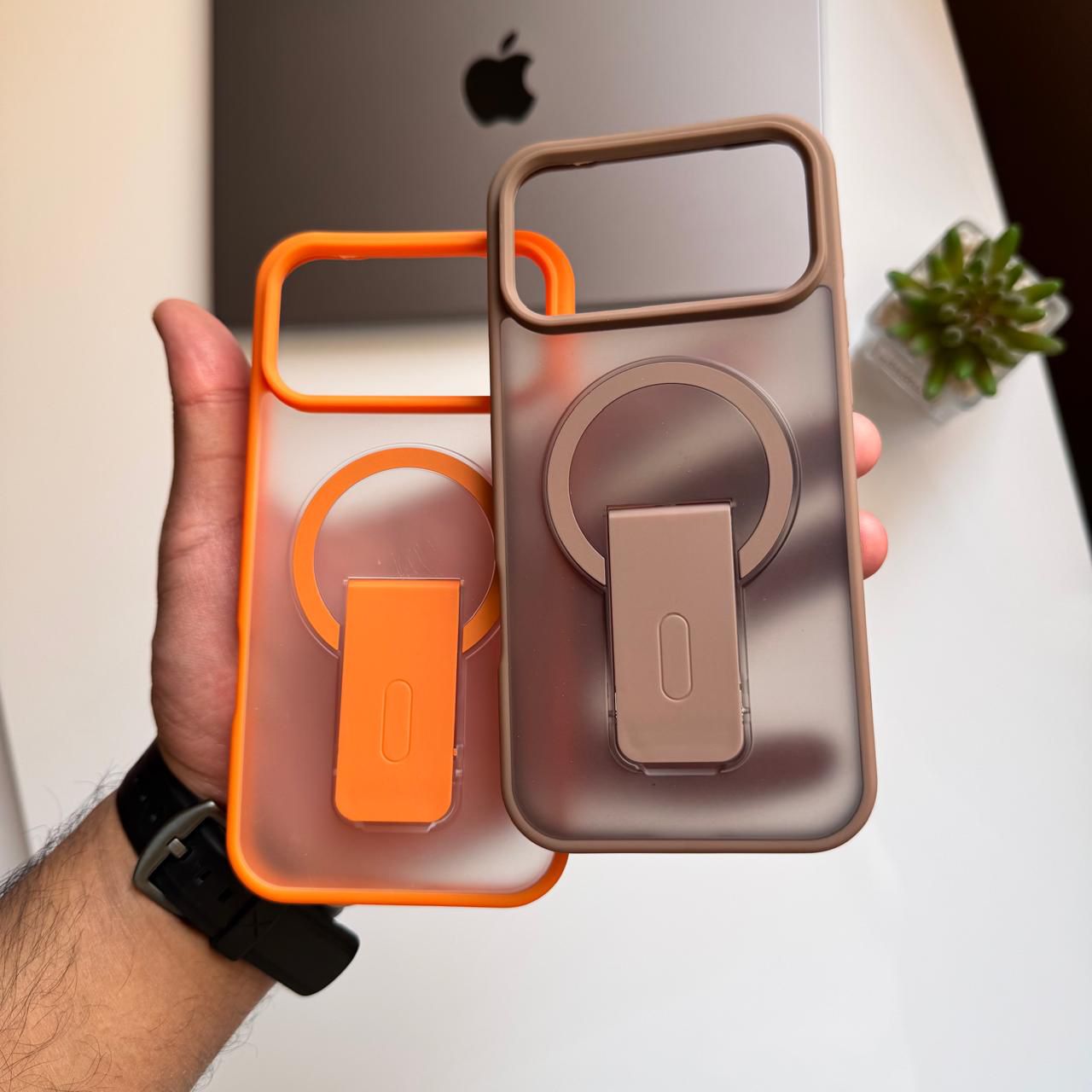 Matte Pure MagSafe & Stand Case(Code KHP94)
