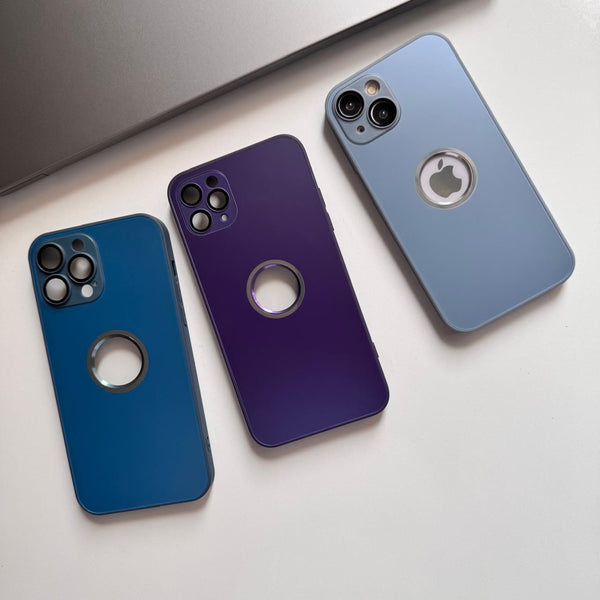 Matte Glass Holo Logo Case (Code MGH48)