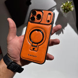 Rimbmax Leather Magsafe Stand Case(Code RMX85)
