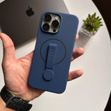 Soft MagSafe Silicone with Holder Case(Code SLH78)