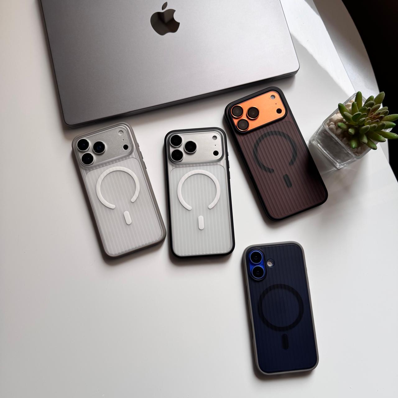 Pure Matte Polygon MagSafe Case(Code PMF75)