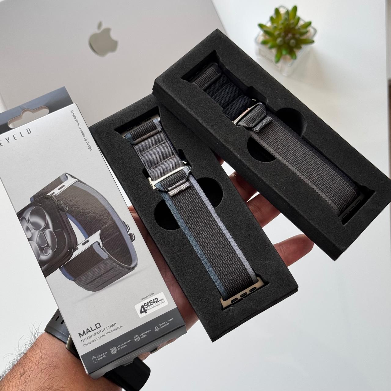 LEVELO MALO Nylon Watch Strap(Code LVS94)