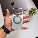 Basic Carbon Metal Stand MagSafe Case(Code BCM27)