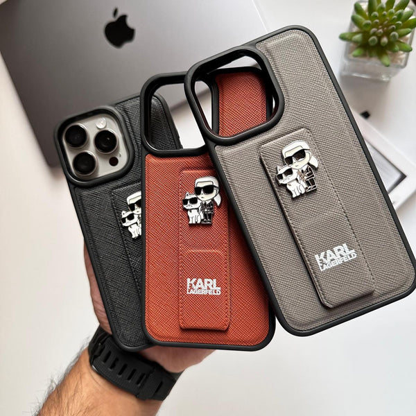 Karl Lagerfeld Holder Leather Case(Code KRL88)